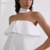 CAMISA DE POPELÍN SIN TIRANTES CAMISA DE POPELÍN SIN TIRANTES