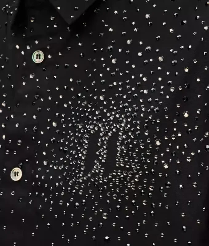 Camisa Degradé con pedrería Camisa Degradé con pedrería
