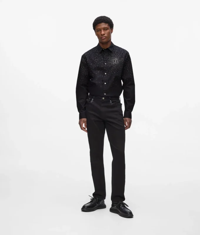 Camisa Degradé con pedrería Camisa Degradé con pedrería