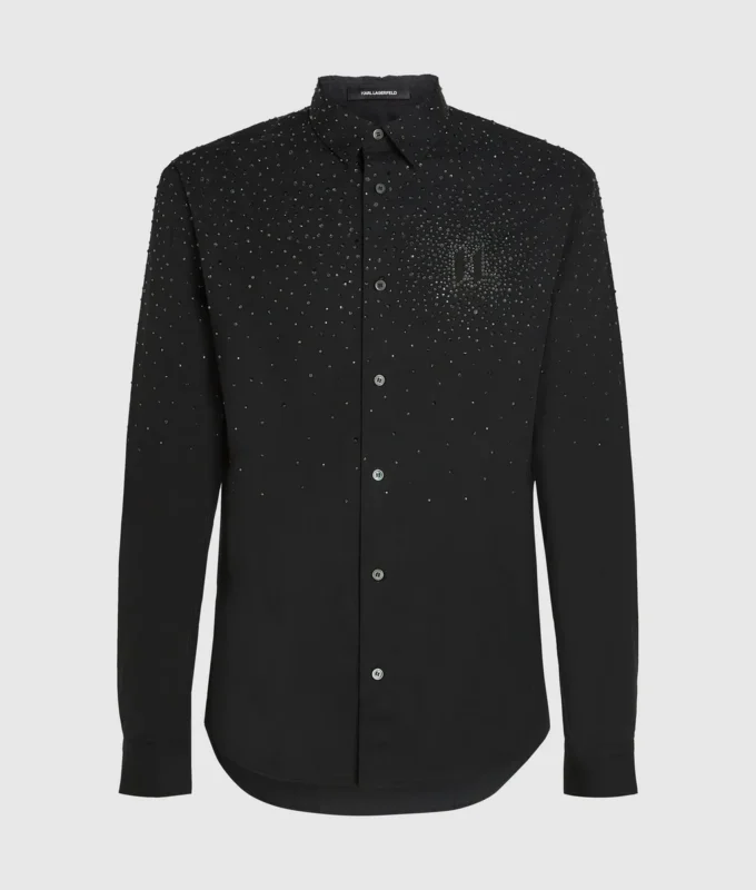 Camisa Degradé con pedrería Camisa Degradé con pedrería