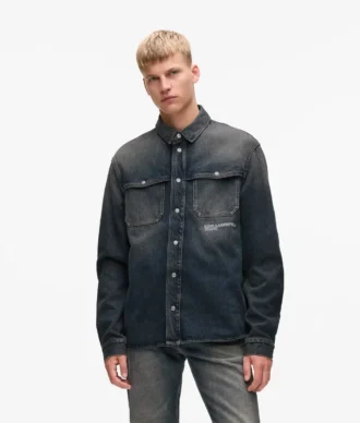 Camisa vaquera holgada