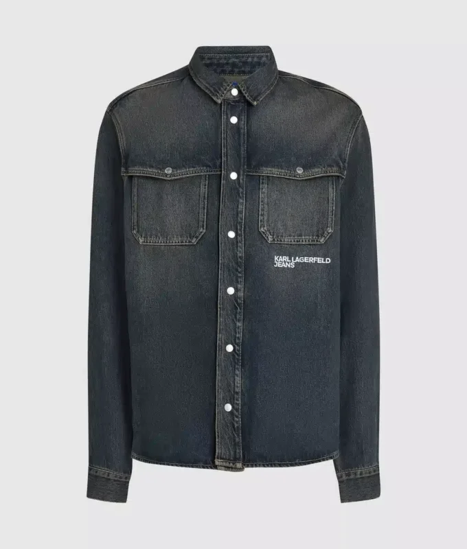 Camisa vaquera holgada Camisa vaquera holgada