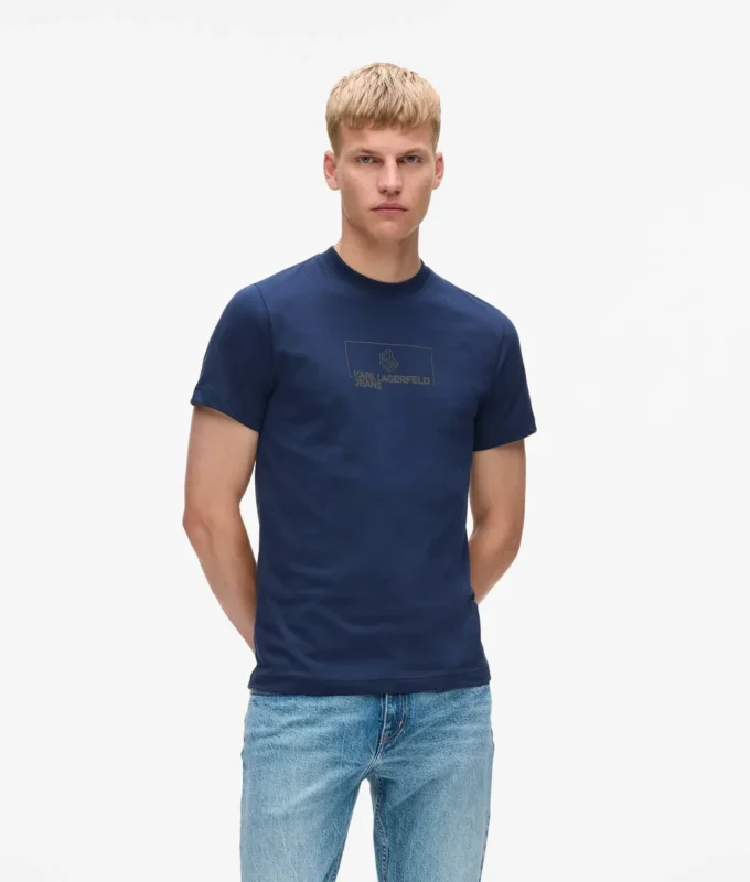 Camiseta ajustada con logotipo Camiseta ajustada con logotipo