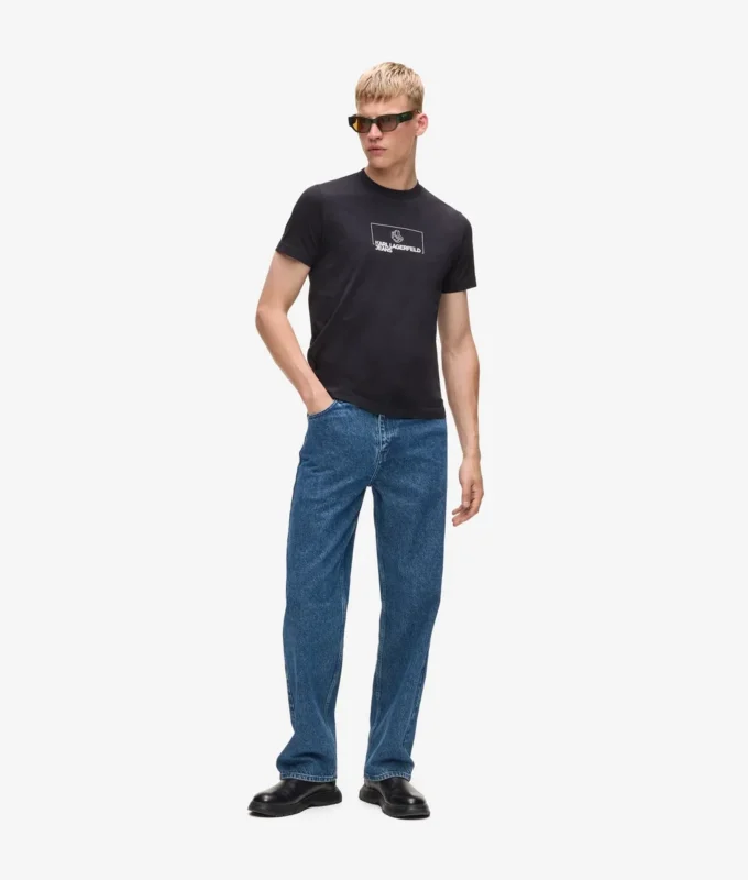 Camiseta ajustada con logotipo Camiseta ajustada con logotipo