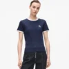 Camiseta ajustada de canalé Ikon Camiseta ajustada de canalé Ikon
