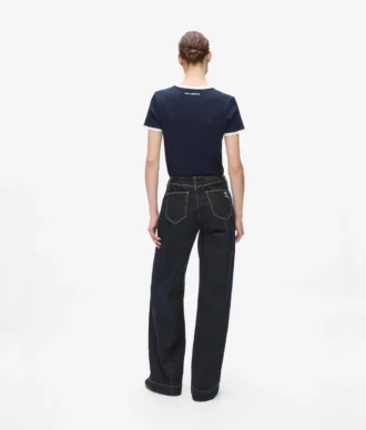 Camiseta ajustada de canalé Ikon