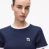Camiseta ajustada de canalé Ikon Camiseta ajustada de canalé Ikon