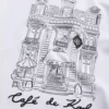 CAMISETA CAFÉ DE KARL PARA NIÑA CAMISETA CAFÉ DE KARL PARA NIÑA