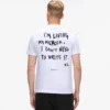 Camiseta con cita de Karl Camiseta con cita de Karl