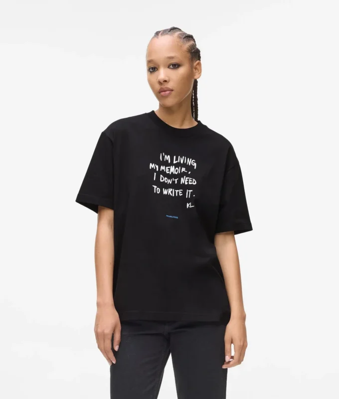 Camiseta con cita de Karl Camiseta con cita de Karl