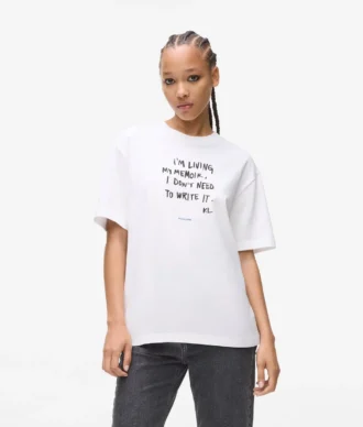 Camiseta con cita de Karl