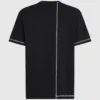 Camiseta con costuras en contraste