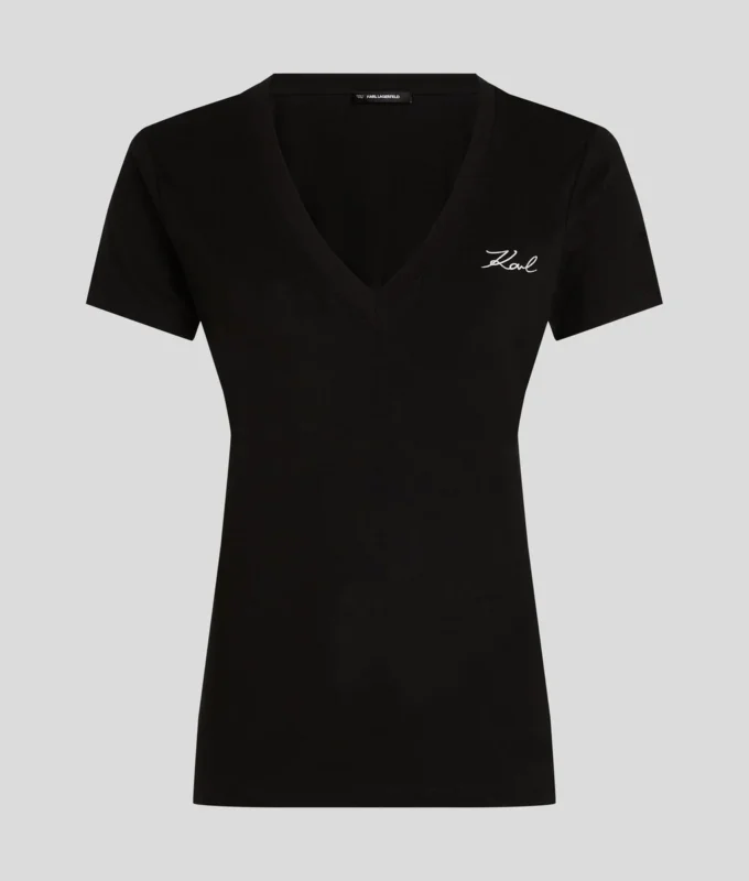 CAMISETA CON CUELLO EN V CAMISETA CON CUELLO EN V