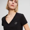 CAMISETA CON CUELLO EN V IKON CHOUPETTE CON PEDRILLAS CAMISETA CON CUELLO EN V IKON CHOUPETTE CON PEDRILLAS