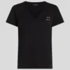 CAMISETA CON CUELLO EN V IKON CHOUPETTE CON PEDRILLAS CAMISETA CON CUELLO EN V IKON CHOUPETTE CON PEDRILLAS