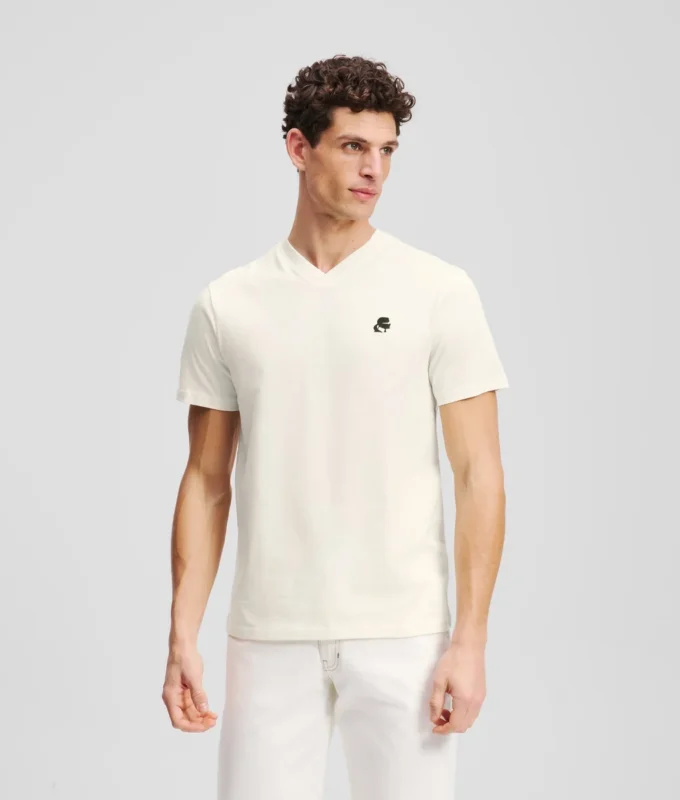 CAMISETA CON CUELLO EN V KAMEO