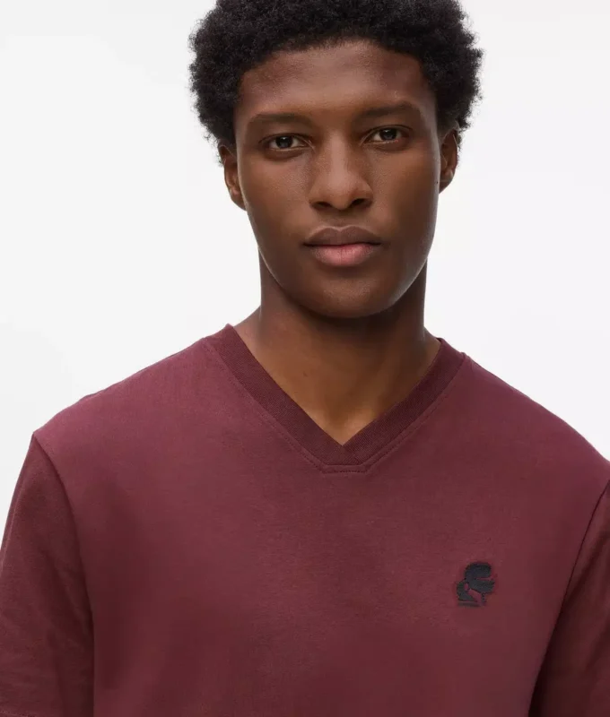 CAMISETA CON CUELLO EN V KAMEO