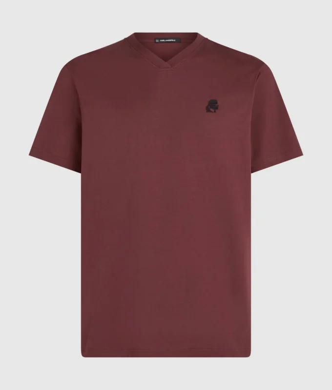 CAMISETA CON CUELLO EN V KAMEO