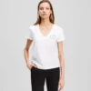 CAMISETA CON CUELLO EN V RUE ST-GUILLAUME CAMISETA CON CUELLO EN V RUE ST-GUILLAUME