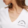 CAMISETA CON CUELLO EN V RUE ST-GUILLAUME CAMISETA CON CUELLO EN V RUE ST-GUILLAUME