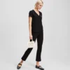 CAMISETA CON CUELLO EN V RUE ST-GUILLAUME CAMISETA CON CUELLO EN V RUE ST-GUILLAUME