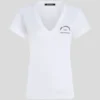CAMISETA CON CUELLO EN V RUE ST-GUILLAUME CAMISETA CON CUELLO EN V RUE ST-GUILLAUME