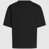 Camiseta con cuello en V y bajo característico Camiseta con cuello en V y bajo característico