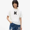 Camiseta con diseño K Camiseta con diseño K