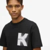 Camiseta con diseño K Camiseta con diseño K