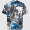 Camiseta con efecto pintura integral Camiseta con efecto pintura integral