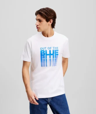 CAMISETA CON GRÁFICO OUT OF THE BLUE