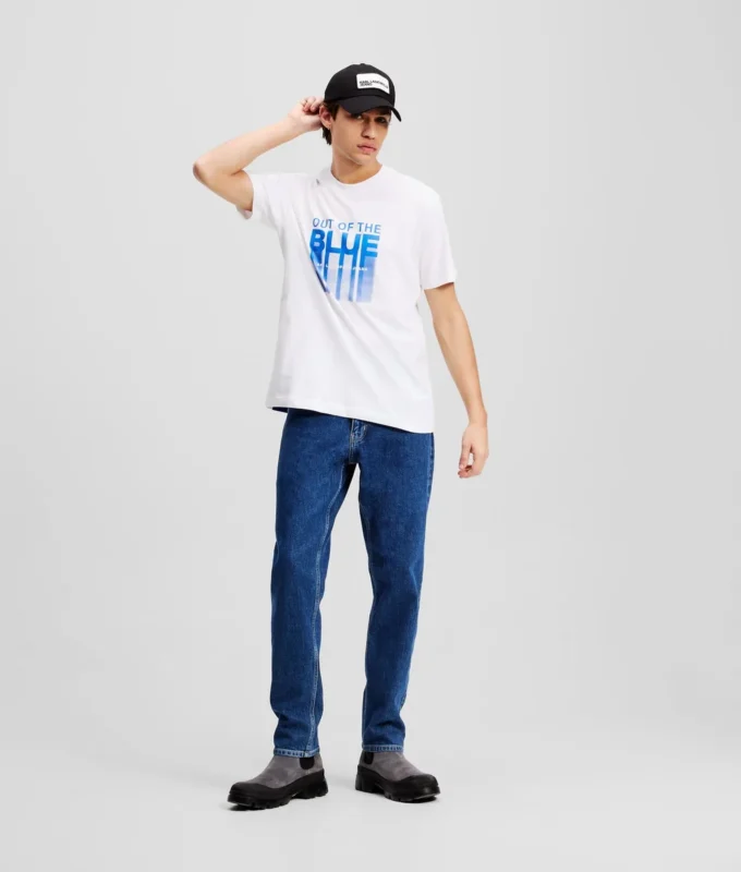 CAMISETA CON GRÁFICO OUT OF THE BLUE