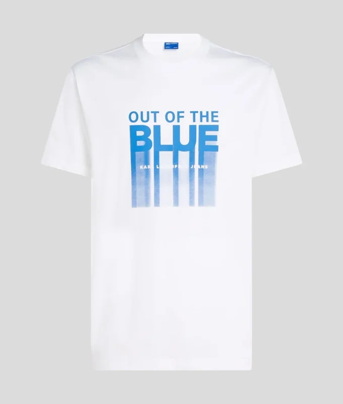 CAMISETA CON GRÁFICO OUT OF THE BLUE