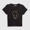 Camiseta con lentejuelas Ikon Choupette para niña Camiseta con lentejuelas Ikon Choupette para niña
