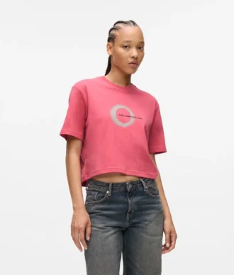 Camiseta con logo Eclipse y corte cuadrado