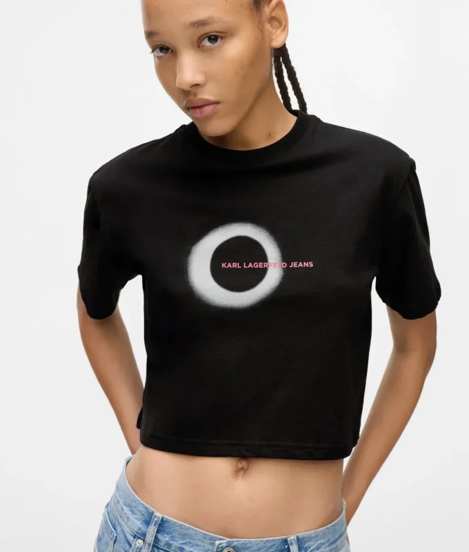 Camiseta con logo Eclipse y corte cuadrado Camiseta con logo Eclipse y corte cuadrado