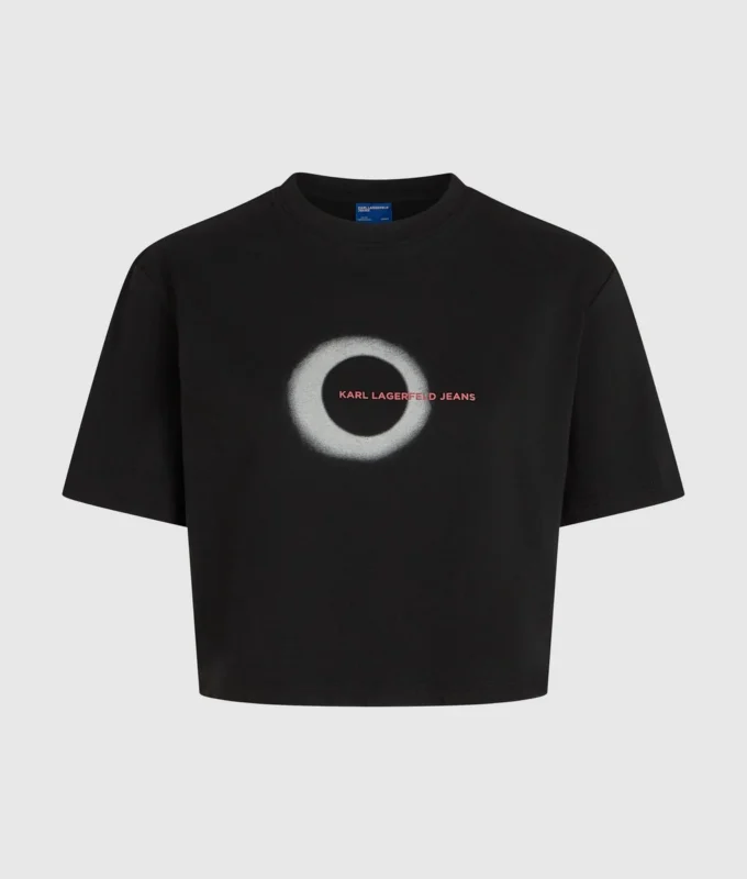 Camiseta con logo Eclipse y corte cuadrado Camiseta con logo Eclipse y corte cuadrado