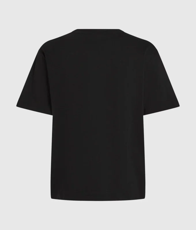 Camiseta con logotipo en el contorno Camiseta con logotipo en el contorno