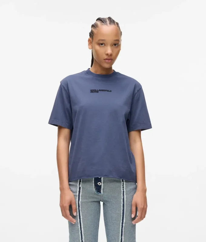 Camiseta con logotipo lavado Camiseta con logotipo lavado