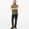 Camiseta con logotipo satinado