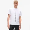 Camiseta con logotipo vertical Camiseta con logotipo vertical