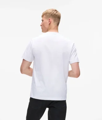 Camiseta con logotipo vertical Camiseta con logotipo vertical