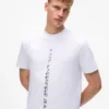 Camiseta con logotipo vertical Camiseta con logotipo vertical