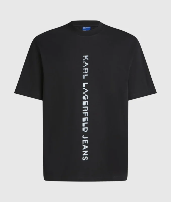 Camiseta con logotipo vertical Camiseta con logotipo vertical