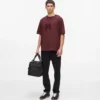 Camiseta con monograma de lentejuelas