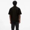 Camiseta con monograma de pedrería