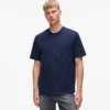 Camiseta con monograma en relieve