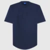 Camiseta con monograma en relieve