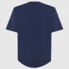 Camiseta con monograma en relieve