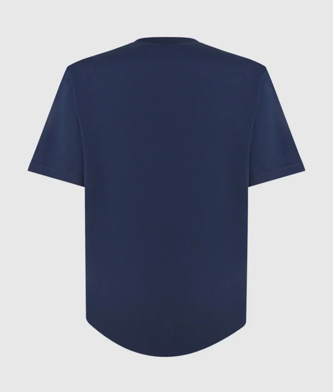 Camiseta con monograma en relieve